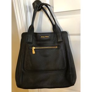 Miu Miu black handbag